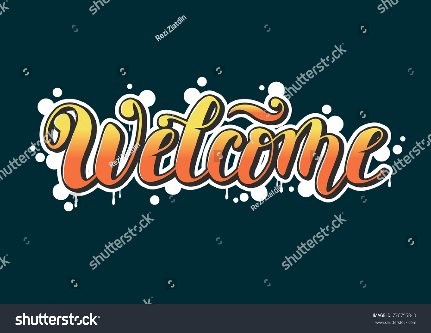 Tulisan Welcome Graffiti - KibrisPDR