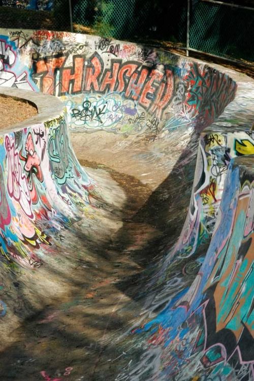 Tumblr Skateboard Ramp Graffiti - KibrisPDR