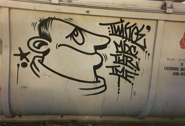 Detail Twist Graffiti Artist Nomer 32