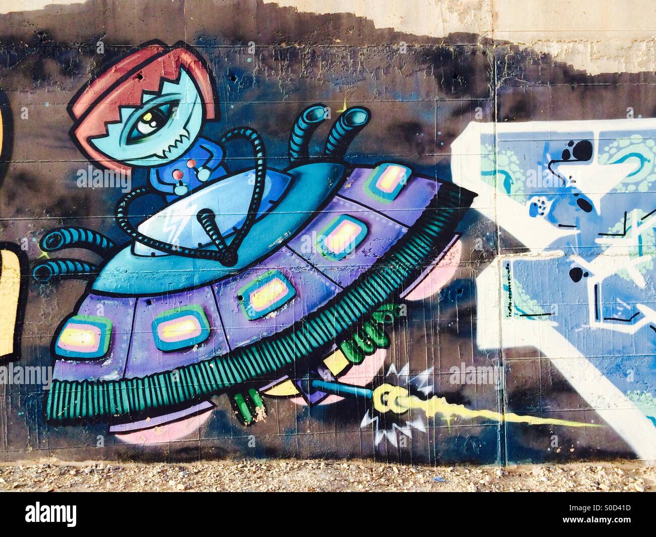 Ufo Graffiti - KibrisPDR