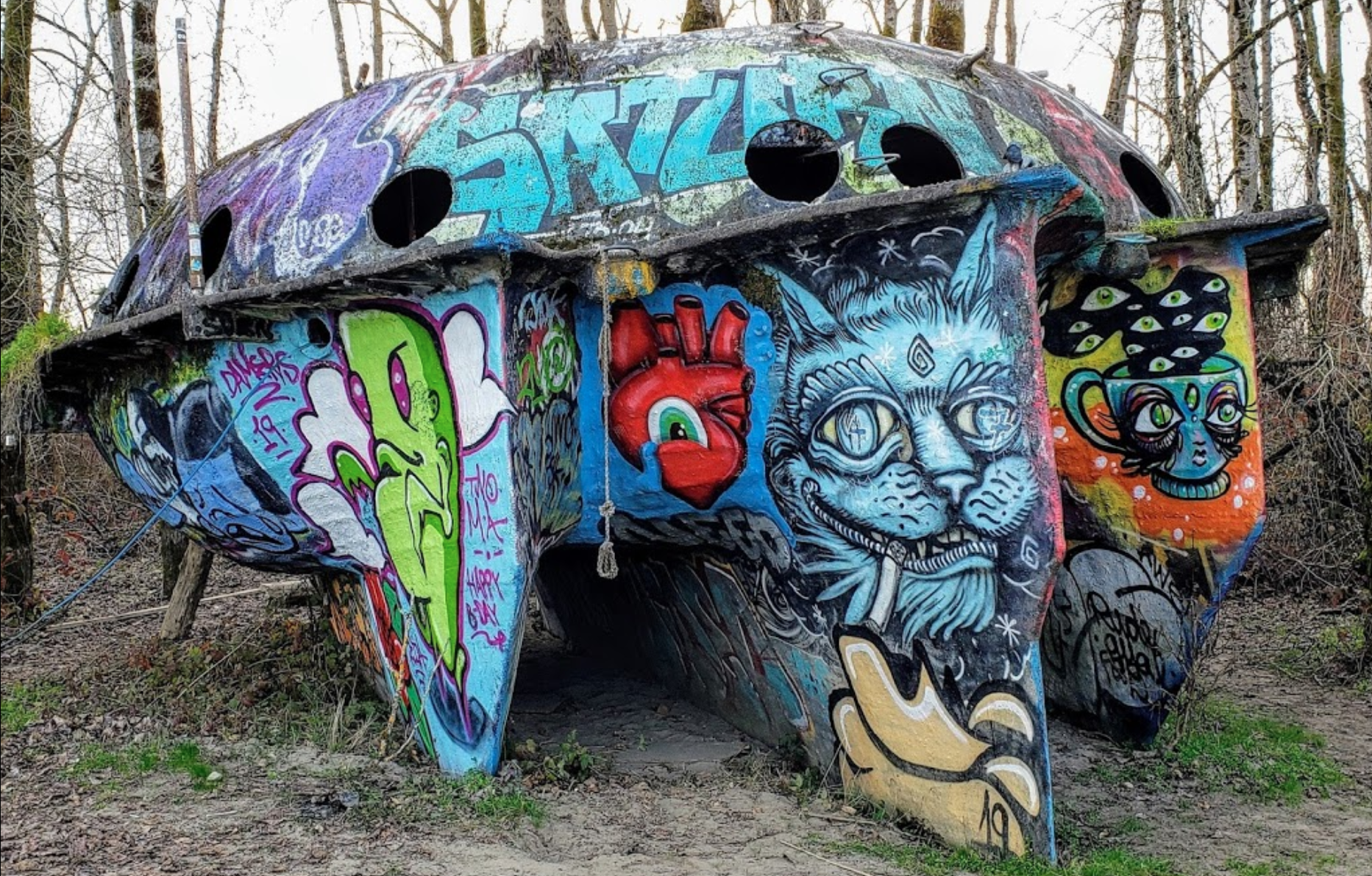 Detail Ufo Graffiti Nomer 29