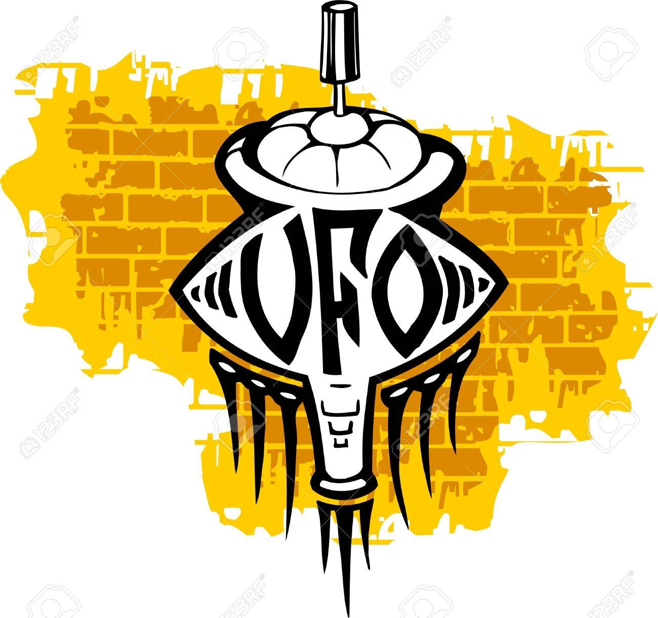 Detail Ufo Graffiti Nomer 39