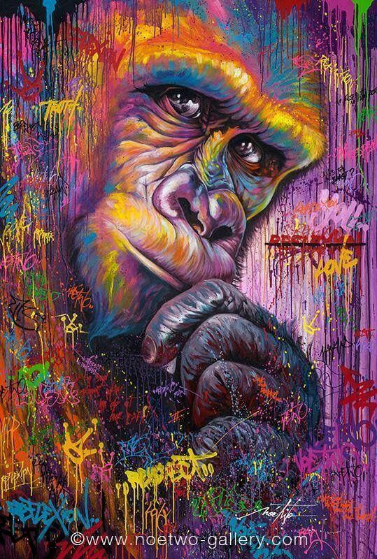 Detail Unduh Gambar Graffiti Monkey Art Nomer 32