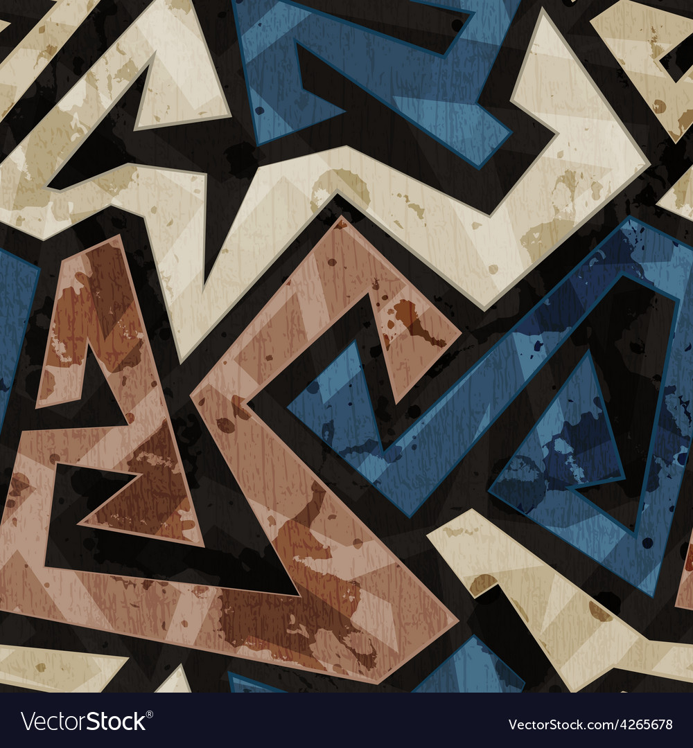 Detail Urban Graffiti Pattern Vector Nomer 3