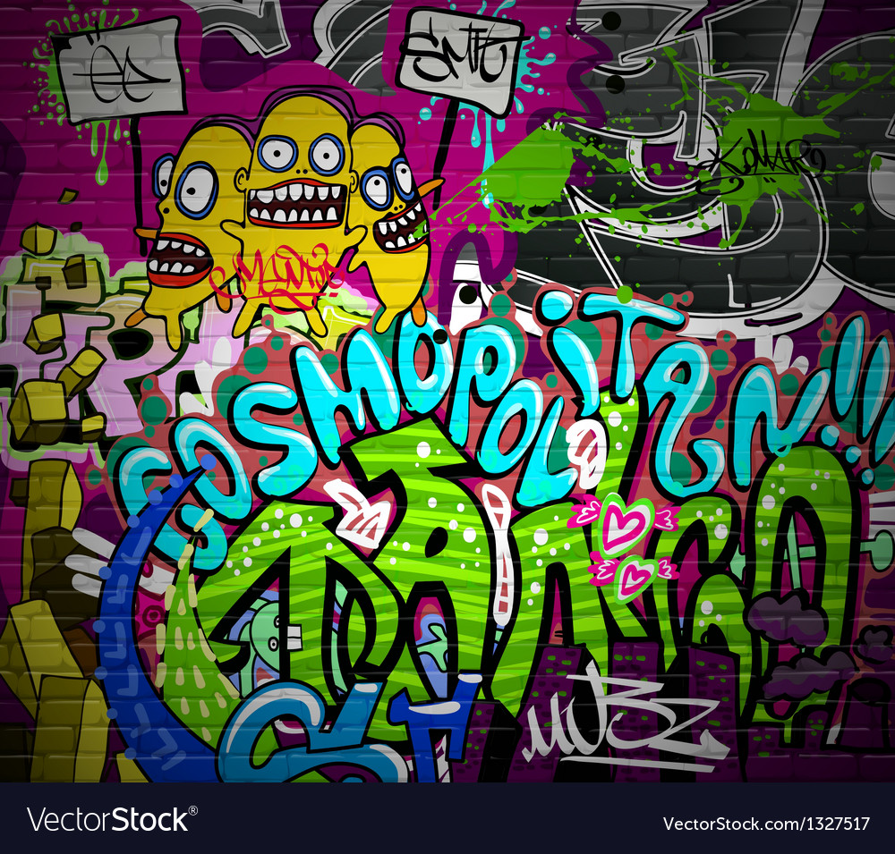 Detail Urban Graffiti Vector Nomer 21