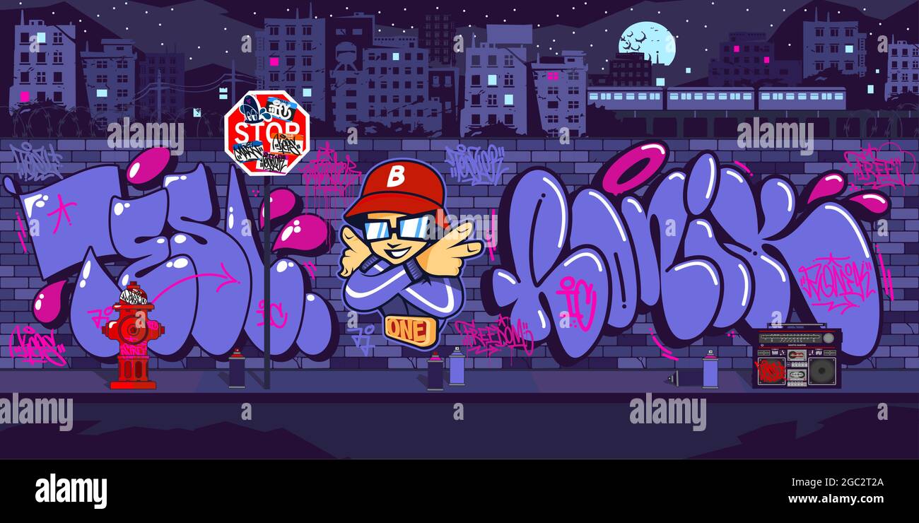 Detail Urban Graffiti Vector Nomer 52