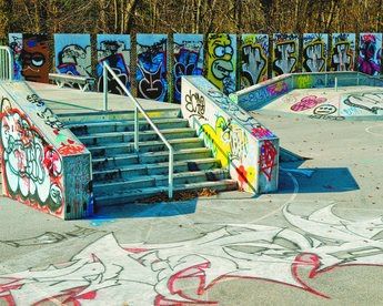 Urban Skatepark Graffiti - KibrisPDR