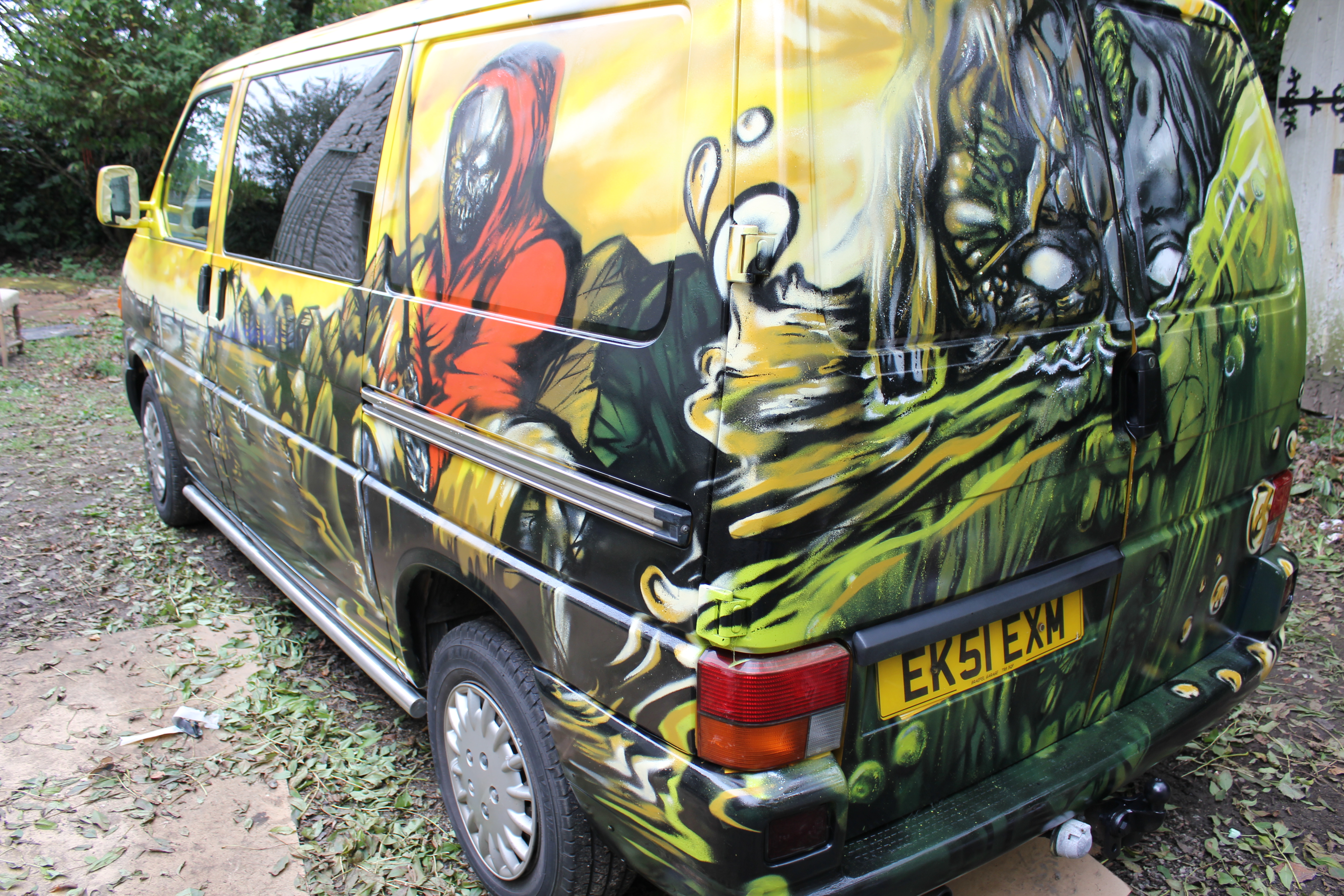 Detail Van Car Graffiti Nomer 8