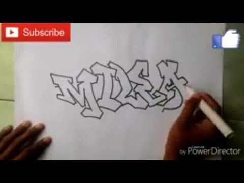 Detail Variasi Graffiti Nama Nomer 7