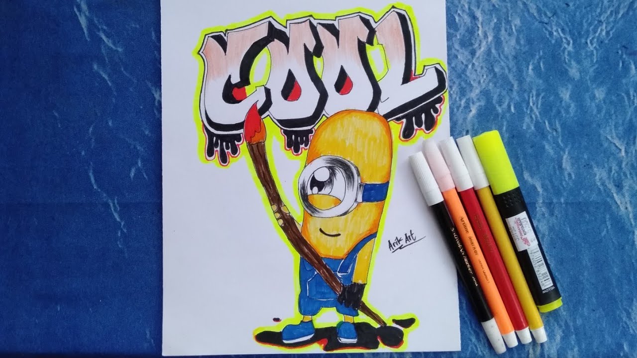 Detail Variasi Minion Graffiti Nomer 24