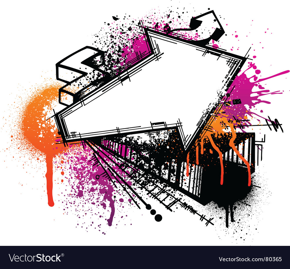 Detail Vector Graffiti Background Nomer 3