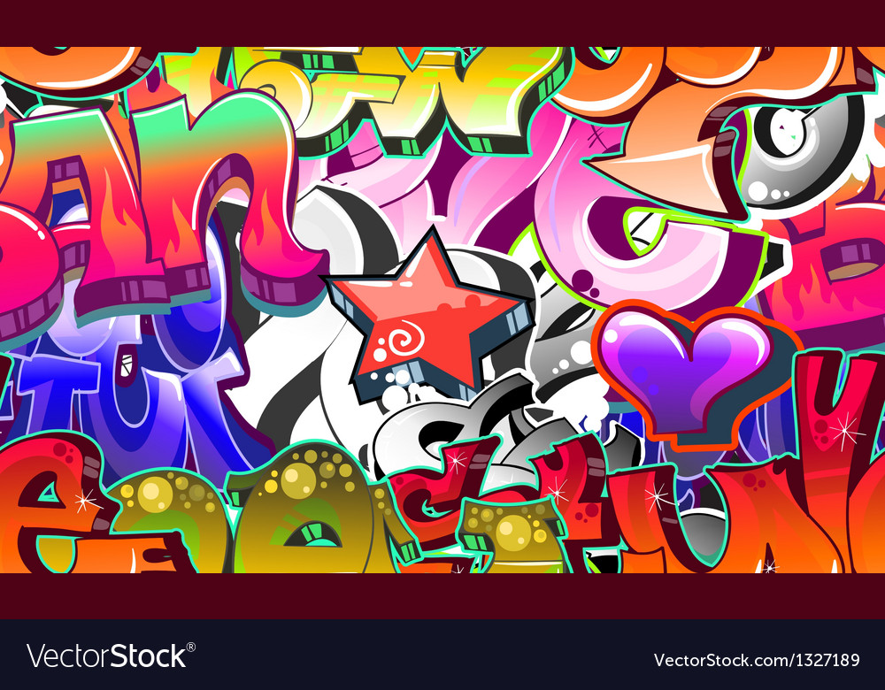 Detail Vector Graffiti Background Nomer 32