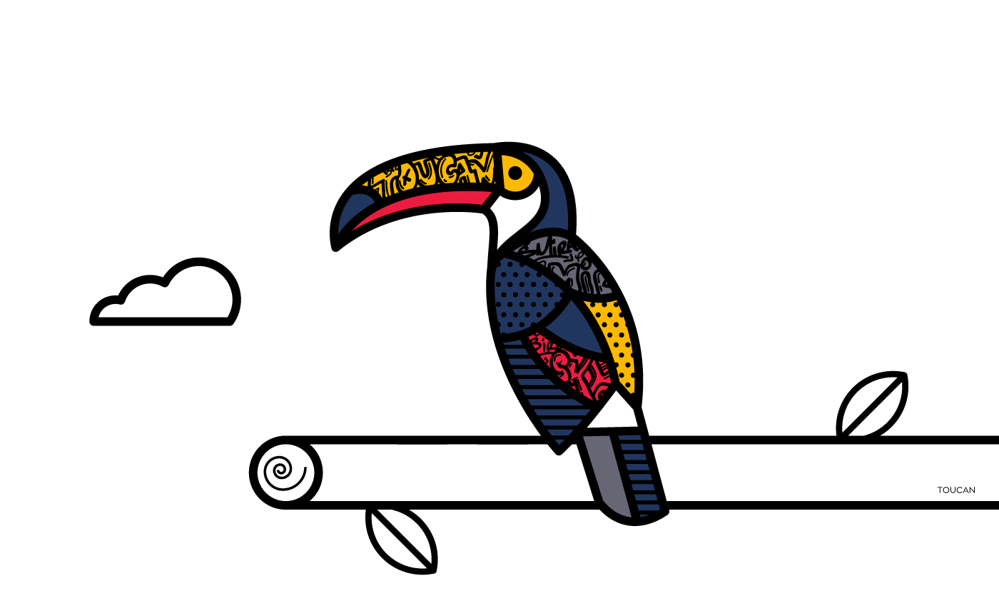 Detail Vector Graffiti Bird Nomer 6
