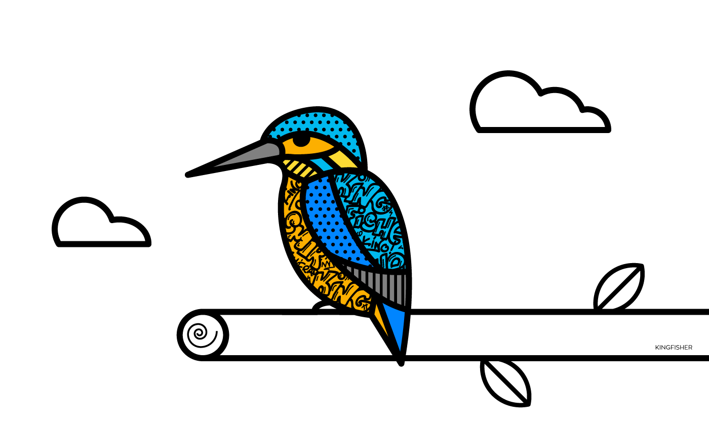 Detail Vector Graffiti Bird Nomer 8