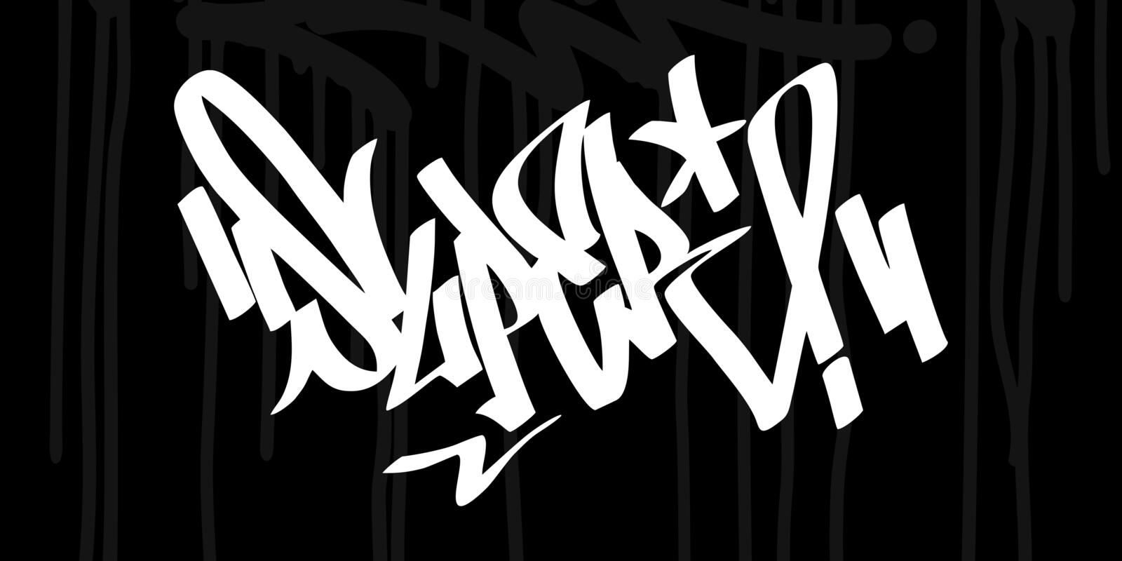 Detail Vector Graffiti Nama Nomer 7