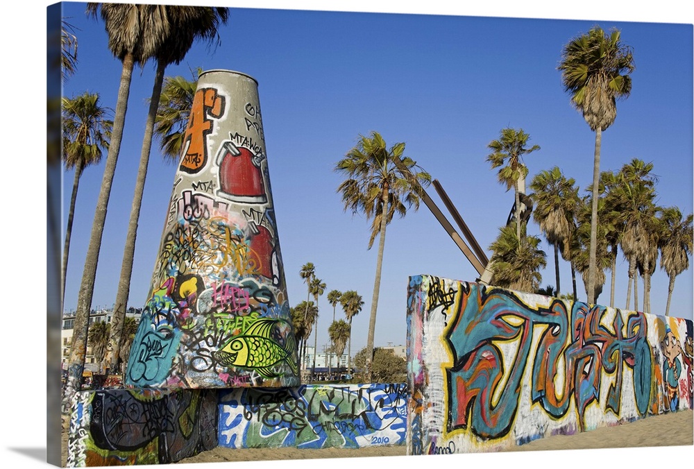 Detail Venice Beach Graffiti Wall Nomer 2