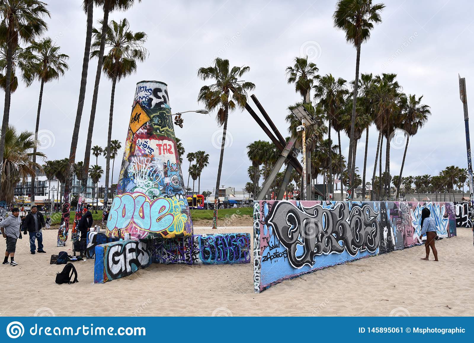 Detail Venice Beach Graffiti Wall Nomer 40