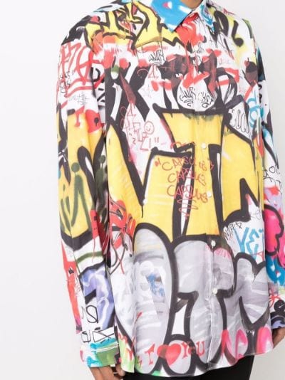 Detail Vetements Graffiti Shirts Nomer 25