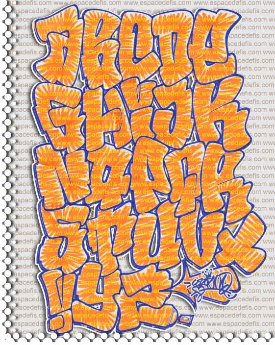 Detail W Graffiti Logo Design Nomer 44
