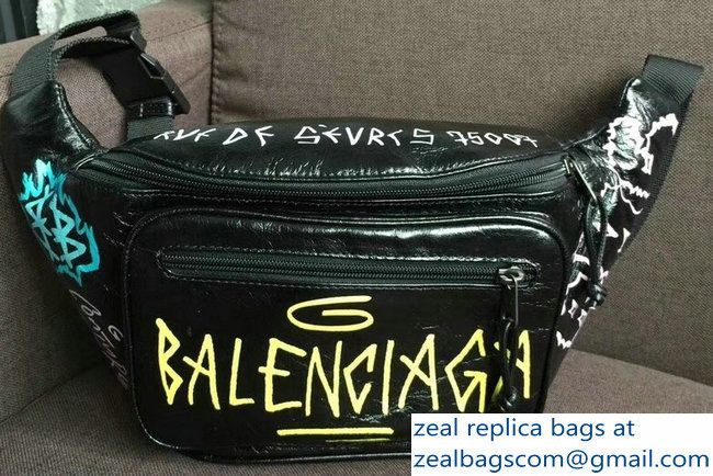 Detail Waist Bag Balenciaga Graffiti Nomer 19