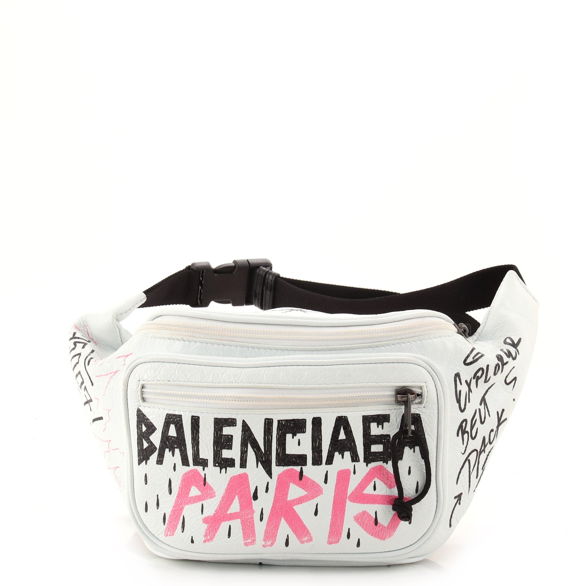 Detail Waist Bag Balenciaga Graffiti Nomer 29