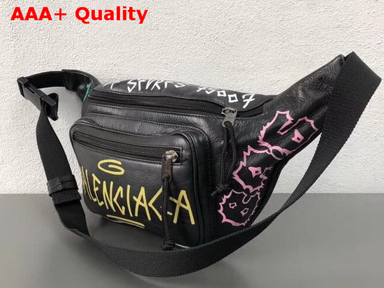 Detail Waist Bag Balenciaga Graffiti Nomer 38