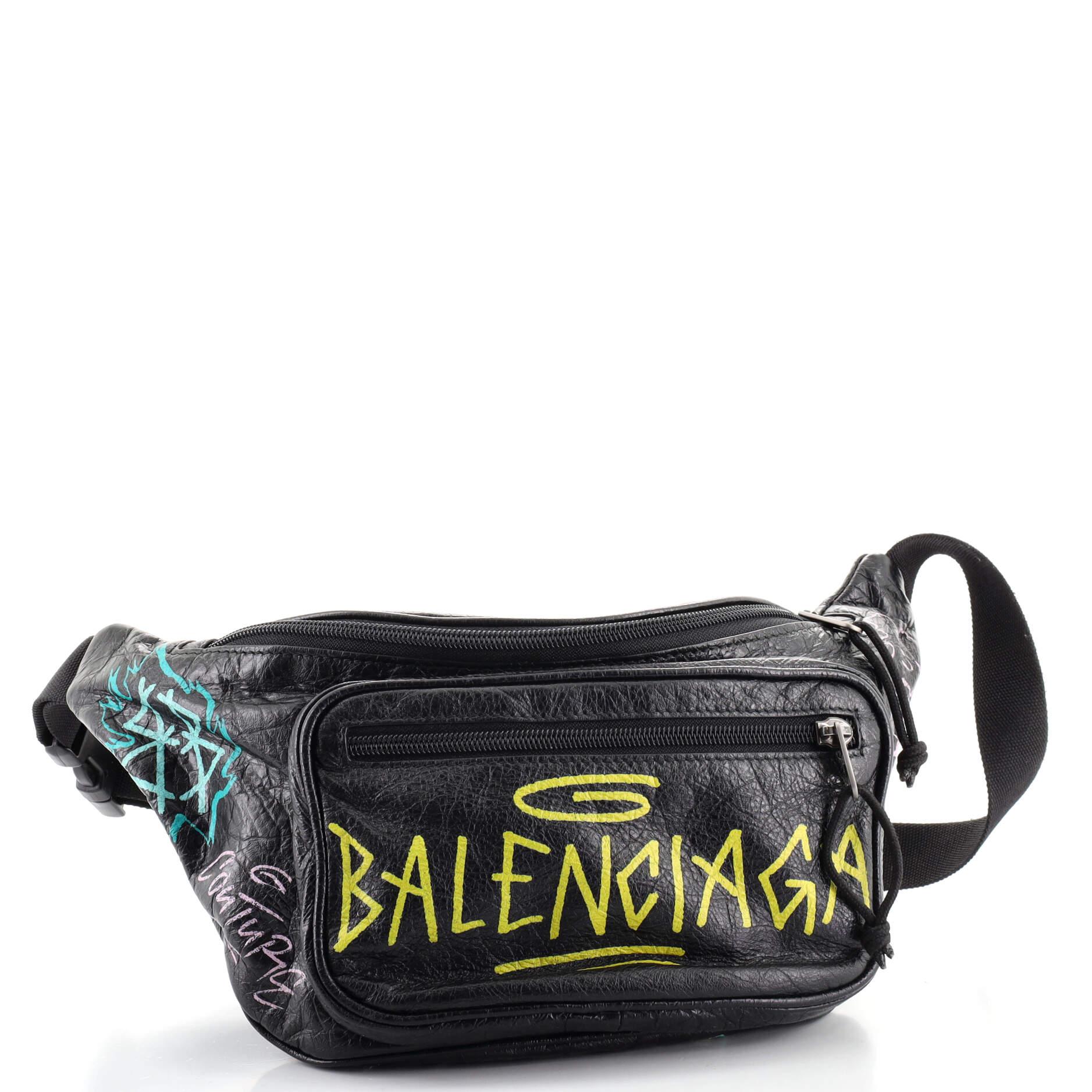 Detail Waist Bag Balenciaga Graffiti Nomer 45