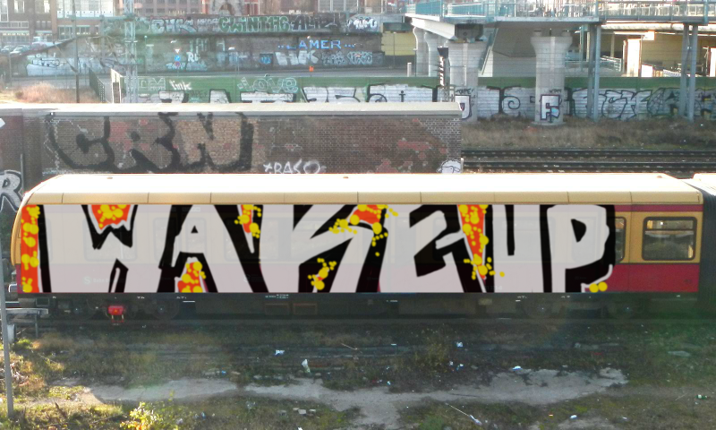 Detail Wake Up Graffiti Nomer 17