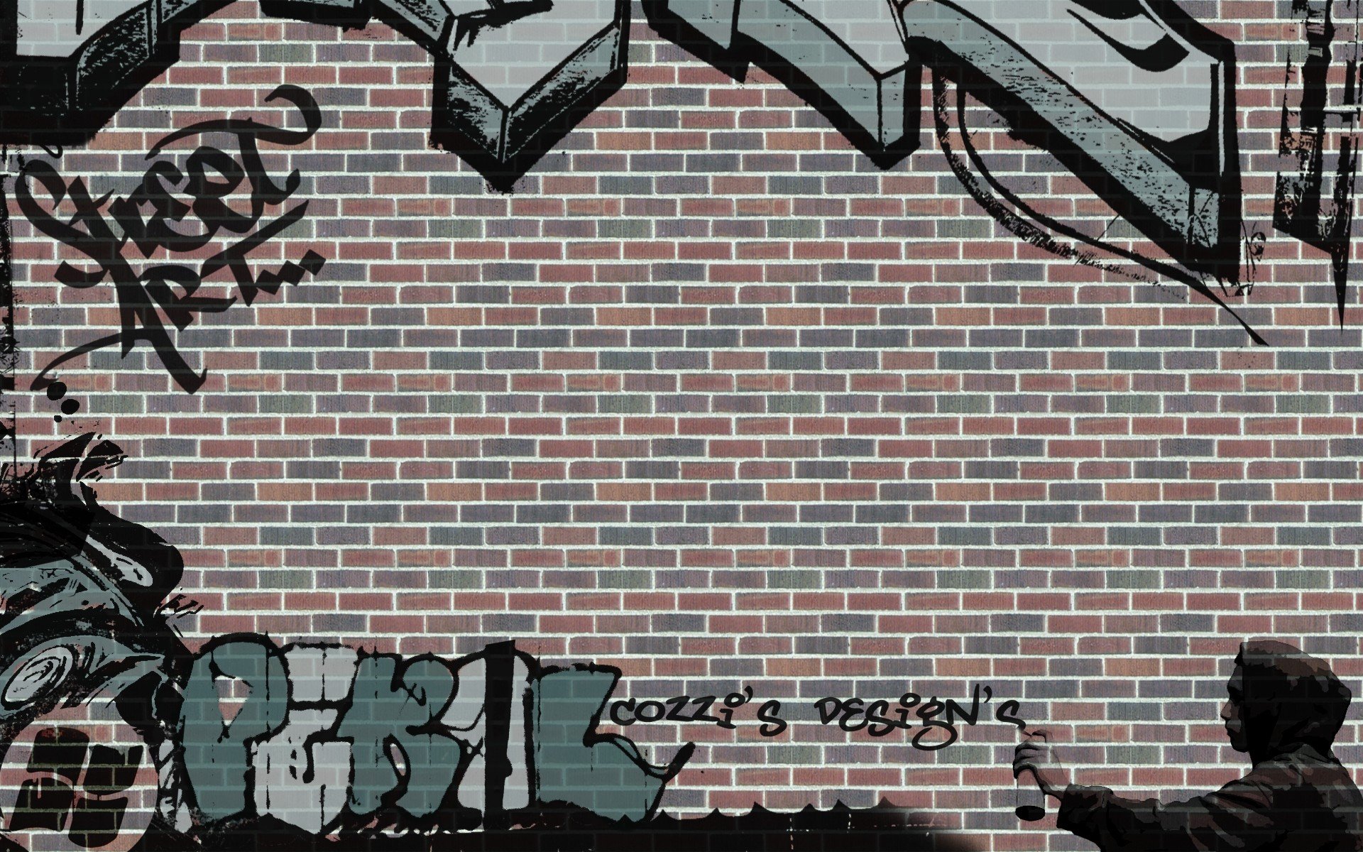 Detail Wall Graffiti Background Nomer 21
