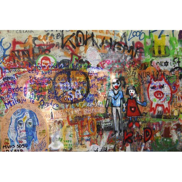 Wall Graffiti Poster - KibrisPDR