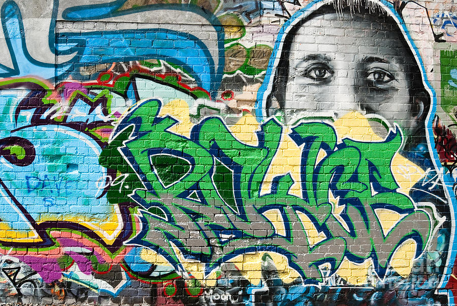 Detail Wall Graffiti Texture Nomer 22
