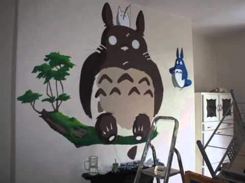 Detail Wall Graffiti Totoro Nomer 15