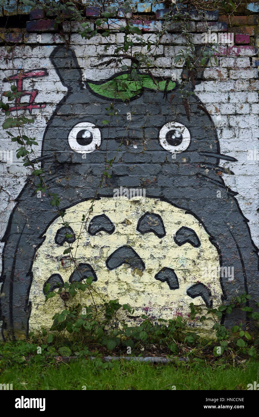 Detail Wall Graffiti Totoro Nomer 26