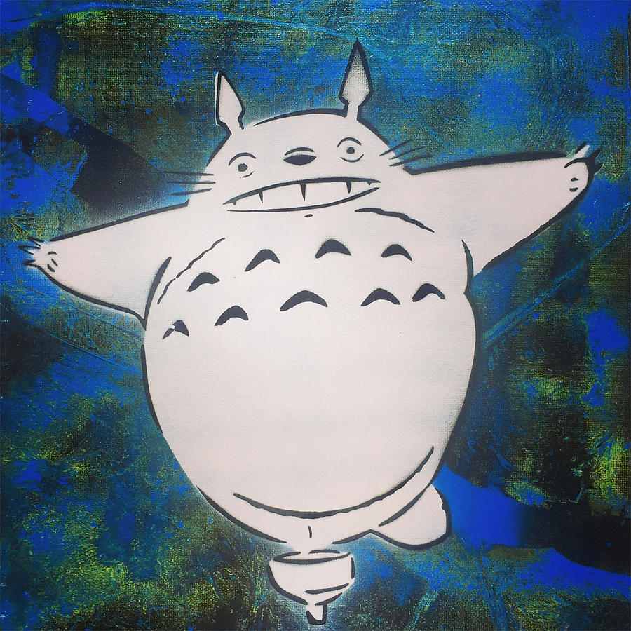 Detail Wall Graffiti Totoro Nomer 45