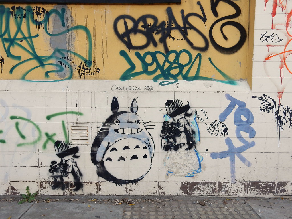 Detail Wall Graffiti Totoro Nomer 48