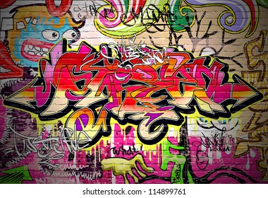 Detail Wall Images For Graffiti Nomer 30