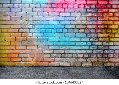 Wall With Graffiti Background - KibrisPDR