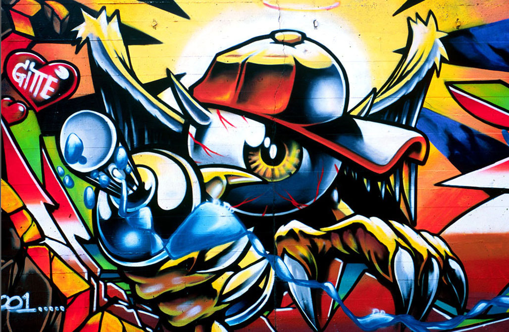 Detail Wallpaper Desktop Graffiti Nomer 5
