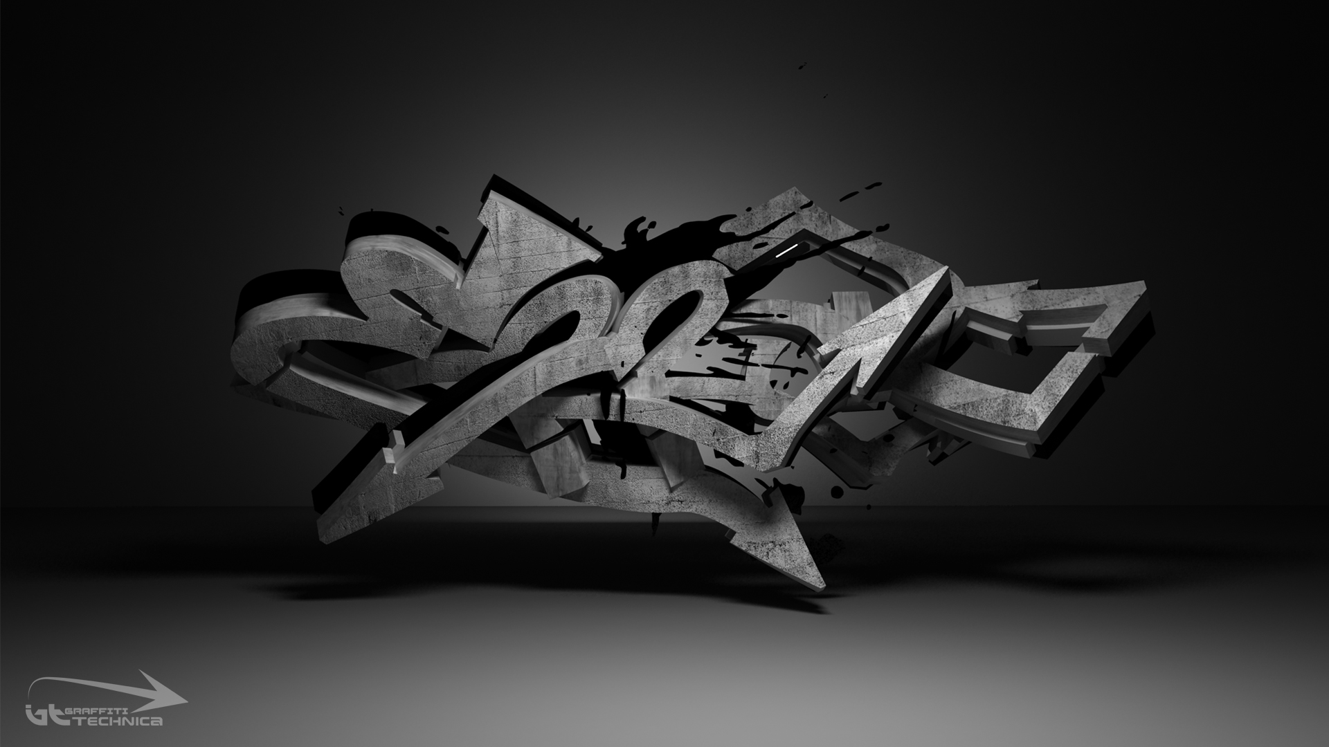 Detail Wallpaper Graffiti 3d Hd 1920x1080 Nomer 19