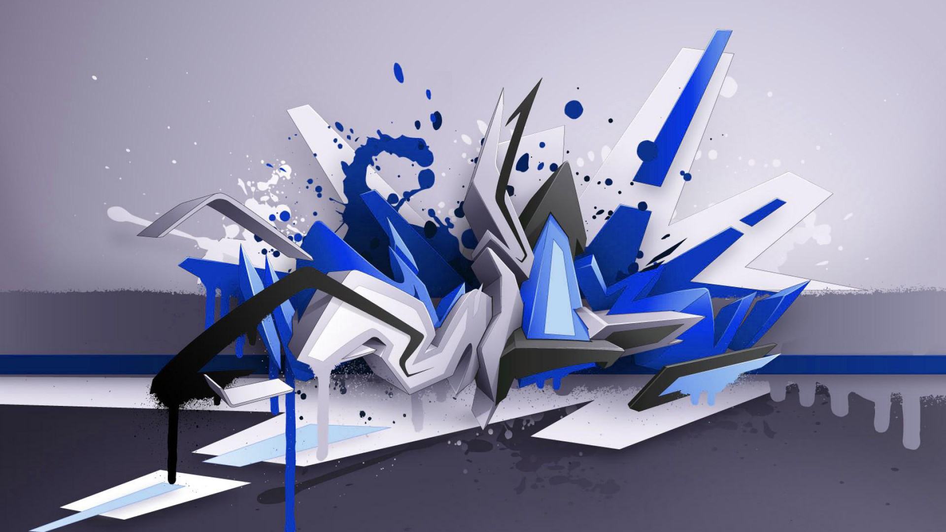 Detail Wallpaper Graffiti 3d Hd 1920x1080 Nomer 26