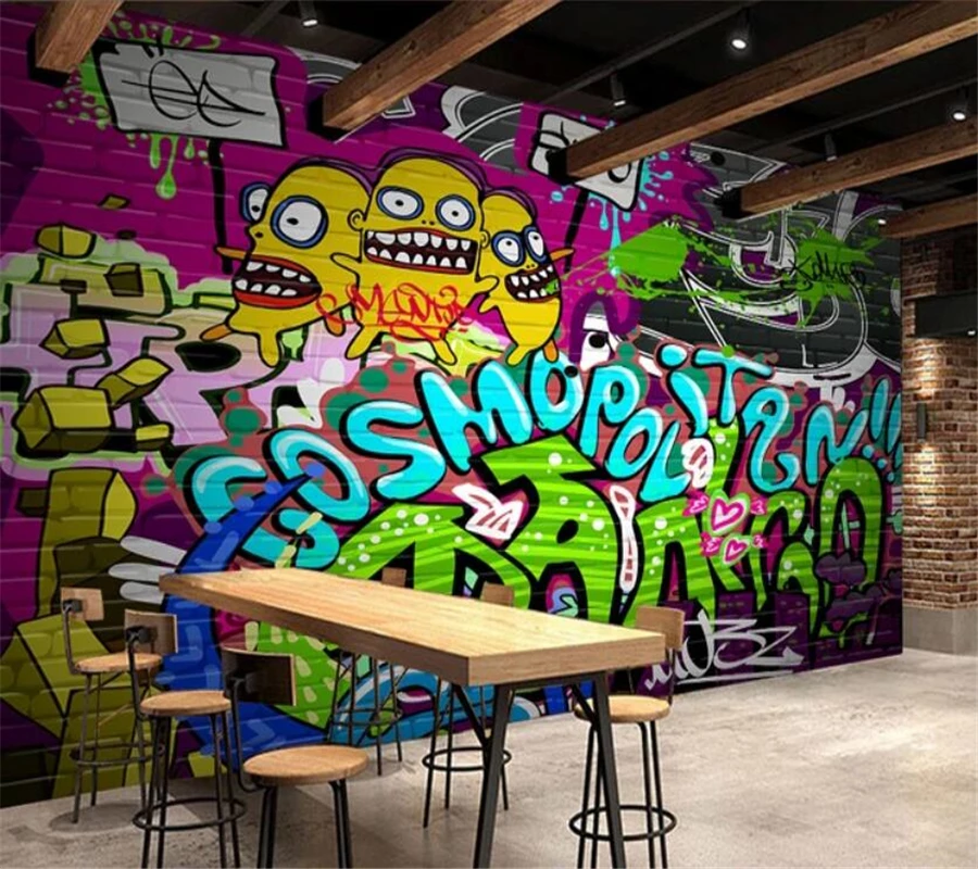 Detail Wallpaper Graffiti 3d Keren Nomer 45