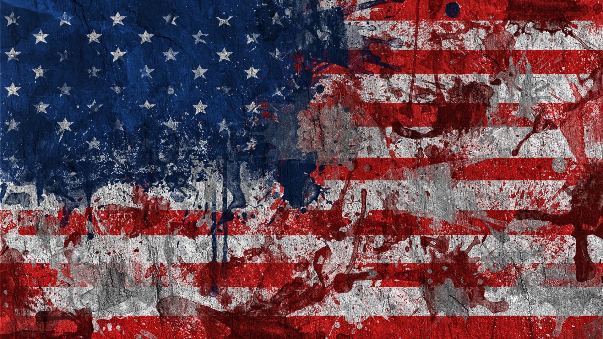 Detail Wallpaper Graffiti American Flag Nomer 2