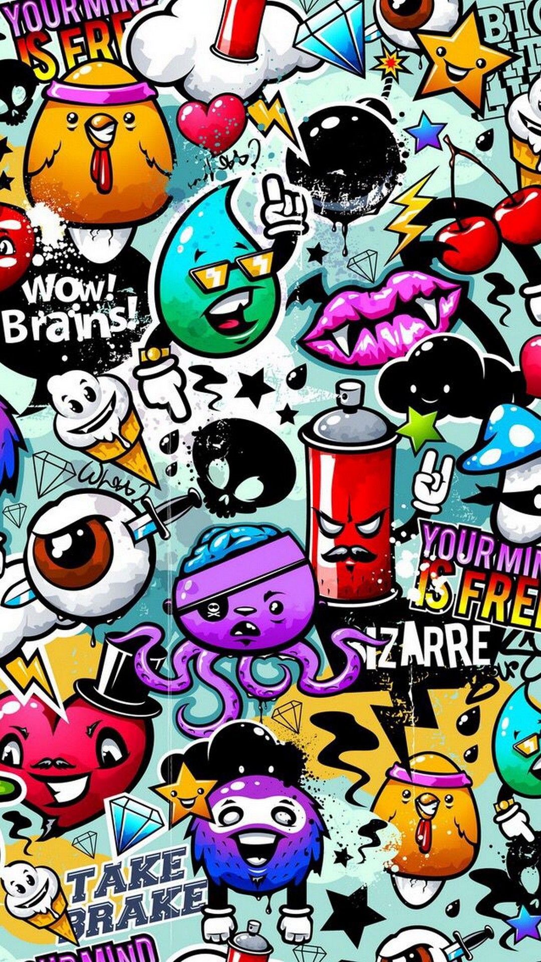 Detail Wallpaper Graffiti Full Hd Android Nomer 6