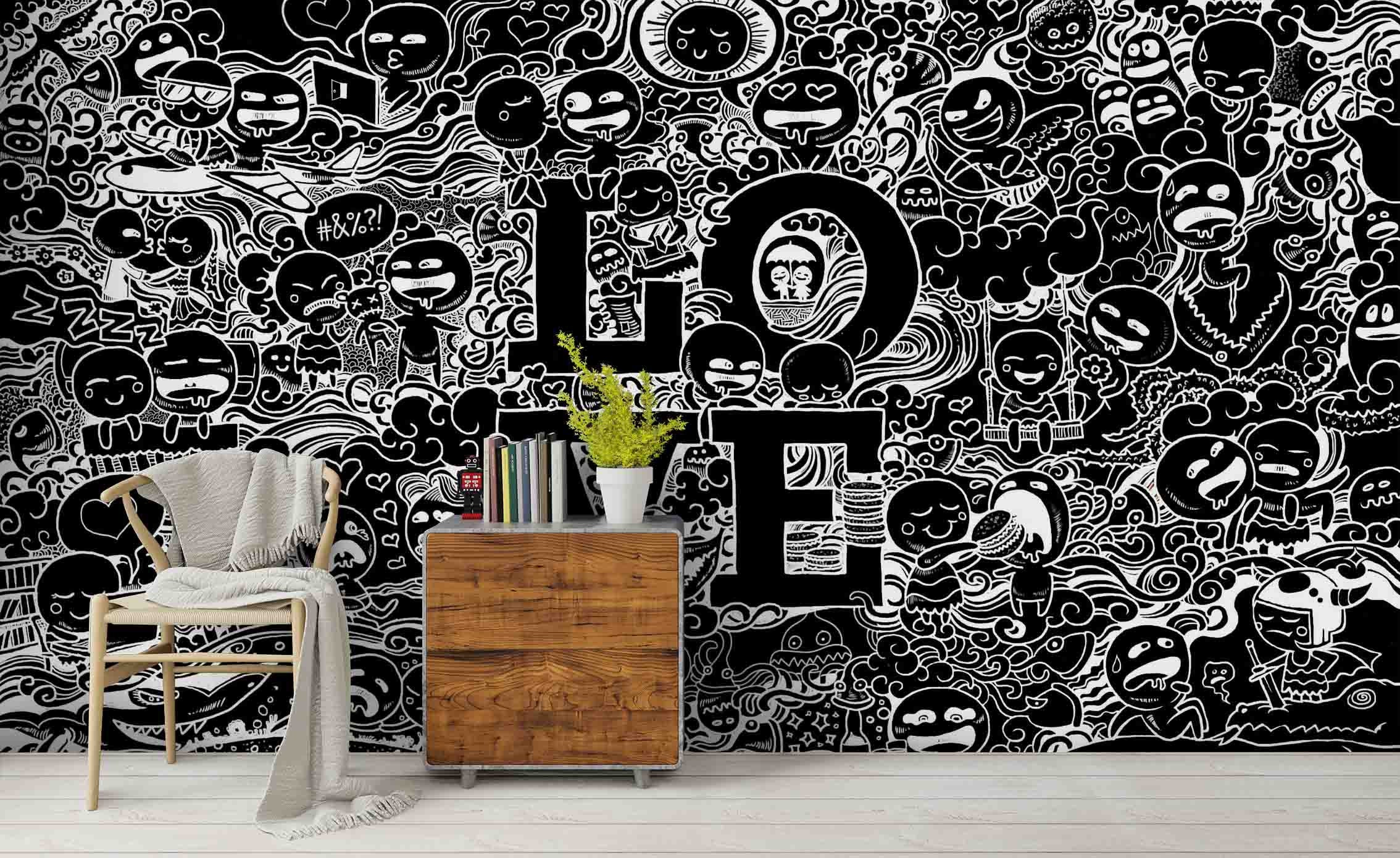 Detail Wallpaper Graffiti Love Nomer 29