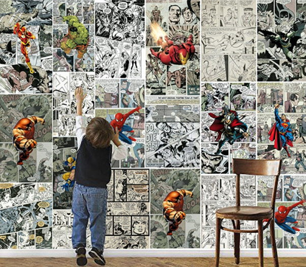 Detail Wallpaper Graffiti Marvel Superhero Nomer 10