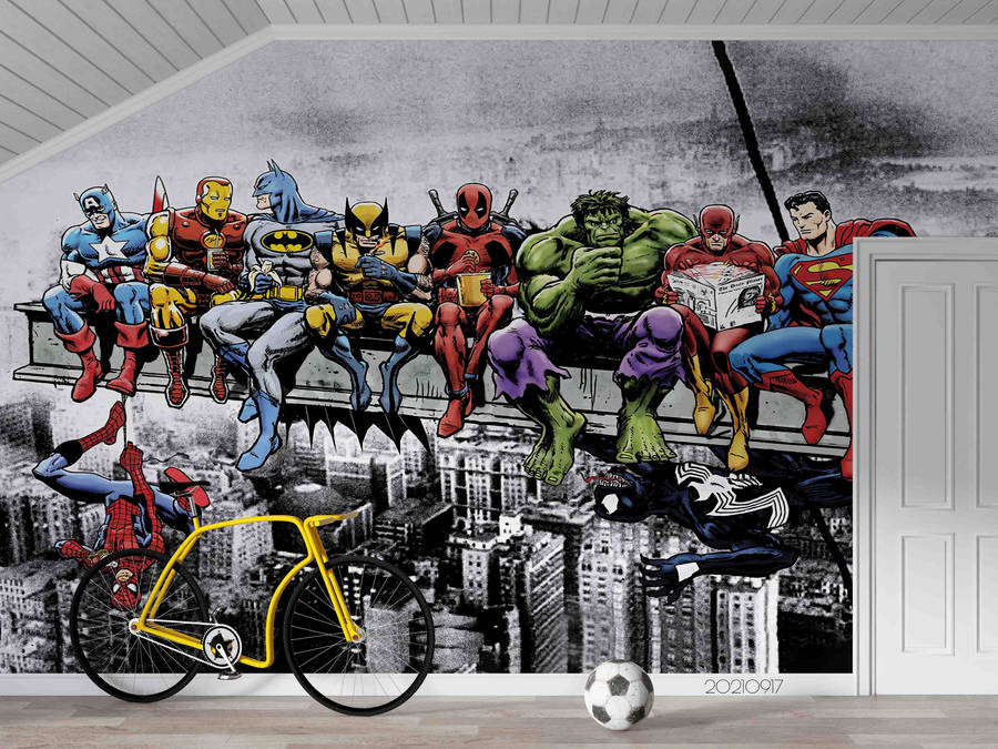 Detail Wallpaper Graffiti Marvel Superhero Nomer 14