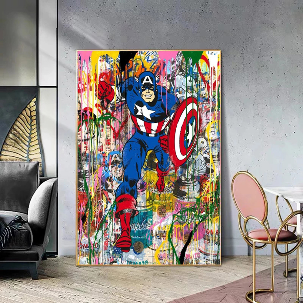 Detail Wallpaper Graffiti Marvel Superhero Nomer 41