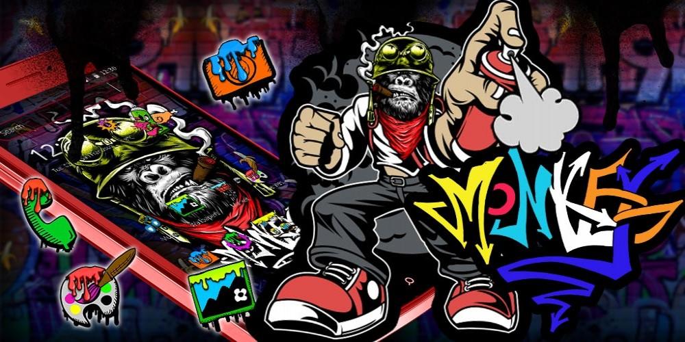 Detail Wallpaper Graffiti Monkey Nomer 23