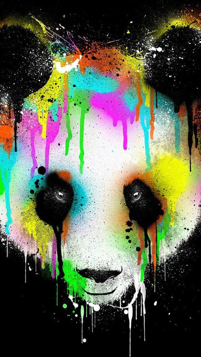 Detail Wallpaper Graffiti Panda Nomer 2