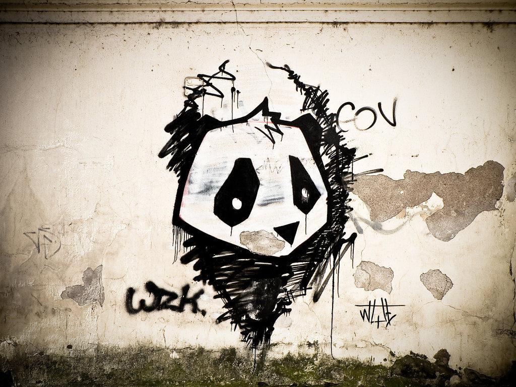 Detail Wallpaper Graffiti Panda Nomer 22